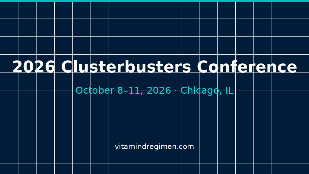 Start Planning Now for the 2026 Clusterbusters Conference